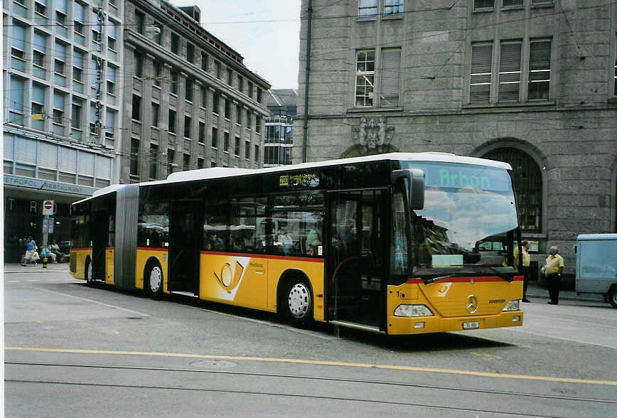 (088'110) - Cars Alpin Neff, Arbon - Nr. 1/TG 686 - Mercedes am 28. Juli 2006 beim Bahnhof St. Gallen