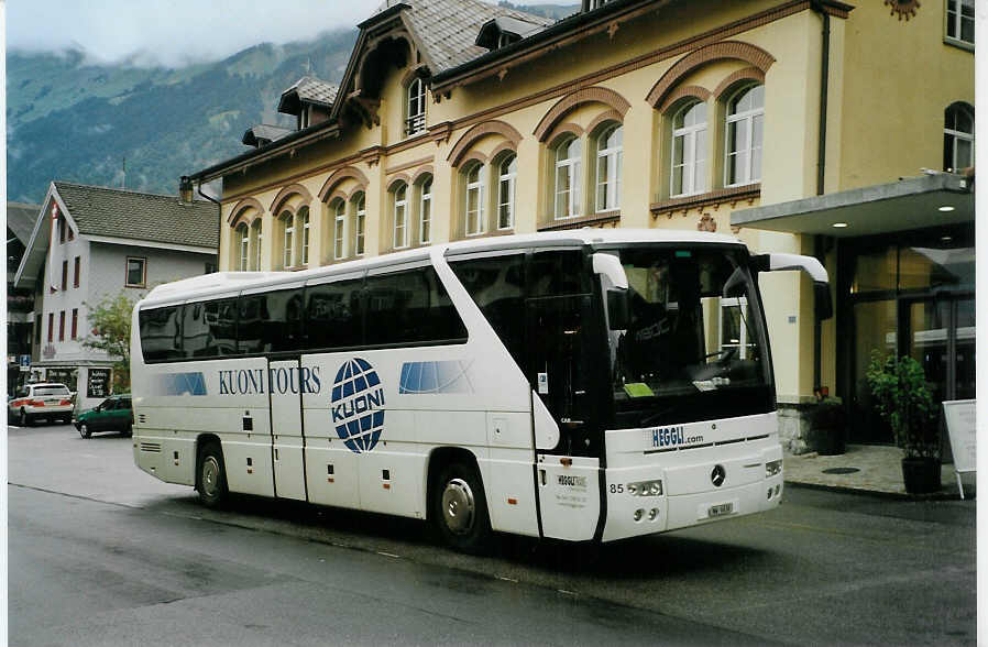 (088'821) - Heggli, Kriens - Nr. 85/NW 6038 - Mercedes am 3. August 2006 in Brienz, Jobin