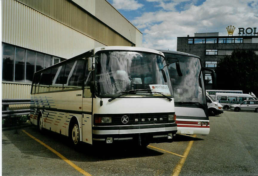 (089'008) - Theytaz, Sion - Setra am 19. August 2006 in Biel, Rattinbus