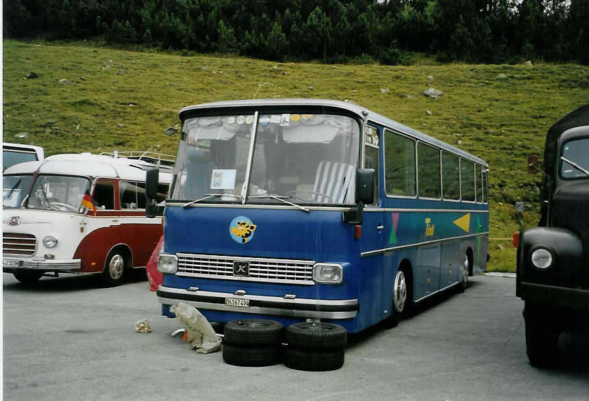 (089'133) - Camenisch, Dietlikon - ZH 167'494 - Setra am 19. August 2006 auf dem Gurnigelpass