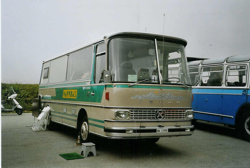 (089'209) - Hug, Hergiswil - NW 23'885 - Setra am 19. August 2006 auf dem Gurnigelpass