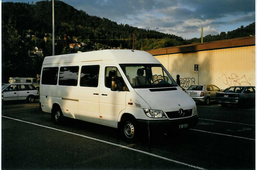 (089'311) - SRK Bern - Nr. 10/BE 26'443 - Mercedes am 25. August 2006 in Thun, Seestrasse