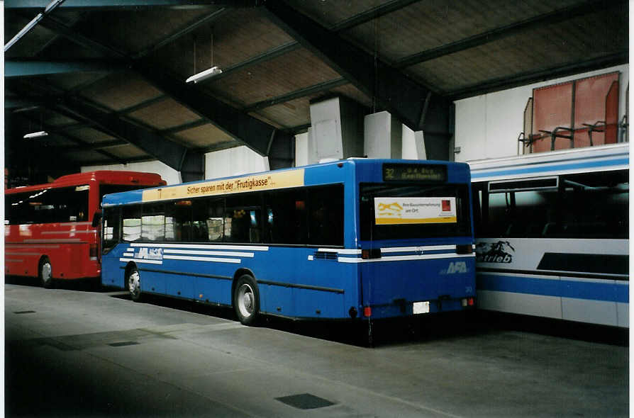 (089'330) - AFA Adelboden - Nr. 30/BE 26'703 - Mercedes (ex Nr. 3) am 27. August 2006 im Autobahnhof Adelboden