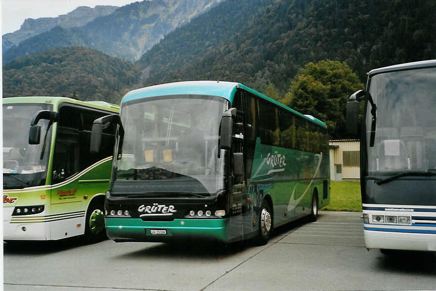 (089'501) - Grter, Hochdorf - LU 15'106 - Neoplan am 3. September 2006 in Interlaken, Flugplatz