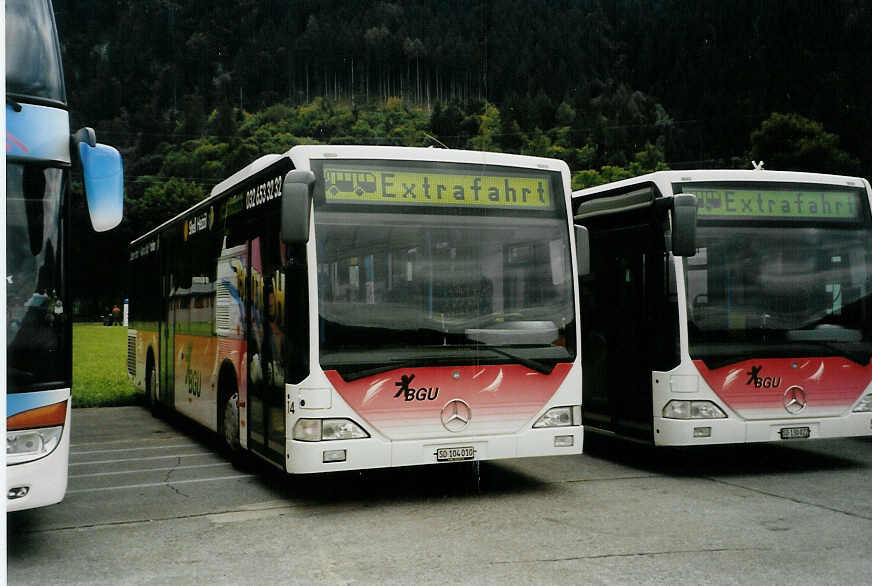 (089'509) - BGU Grenchen - Nr. 14/SO 104'010 - Mercedes am 3. September 2006 in Interlaken, Flugplatz