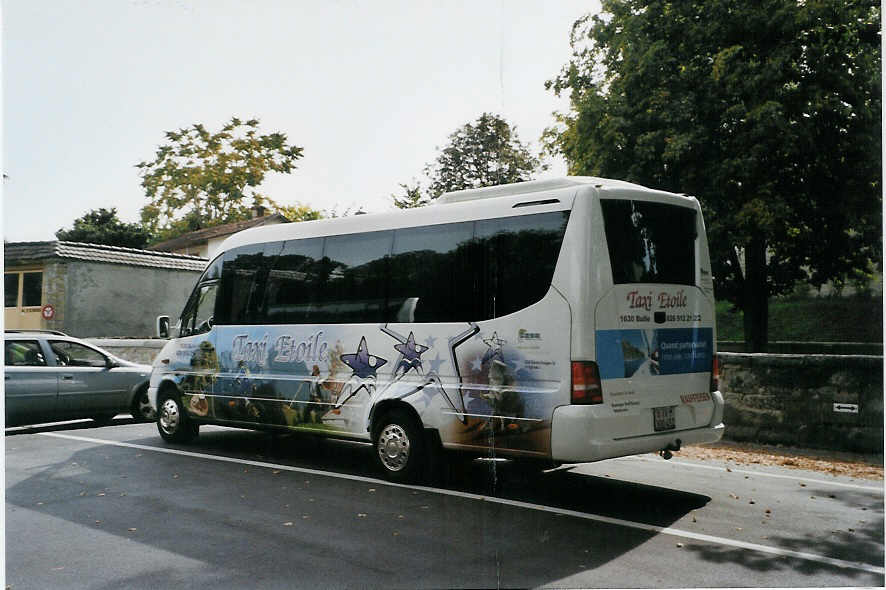 (089'715) - Taxi Etoile, Bulle - FR 300'452 - Mercedes am 10. September 2006 in Murten, Carterminal