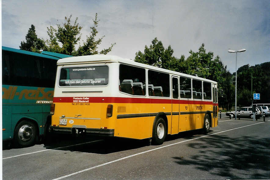 (089'720) - Keller, Niederwil - SG 147'920 - Saurer/R&J (ex Keller, Hottwil Nr. 5; ex P 25'303; ex P 25'354) am 12. September 2006 in Thun, Seestrasse