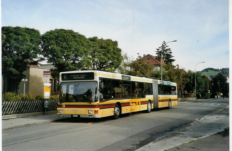 (089'826) - STI Thun - Nr. 68/BE 458'568 - MAN am 2. Oktober 2006 in Thun, Progymatte