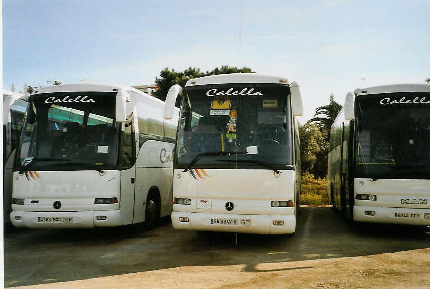 (090'026) - Calella, Calella - Nr. 153/SA 6347 V - Mercedes/Noge am 7. Oktober 2006 in Calella, Garage