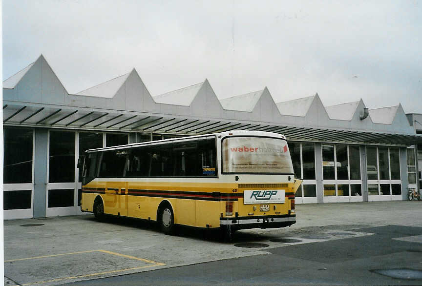 (090'307) - STI Thun - Nr. 45/BE 322'545 - Setra (ex AGS Sigriswil Nr. 3) am 16. Oktober 2006 in Thun, Garage