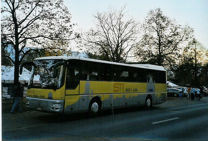 (090'414) - STI Thun - Nr. 39/BE 577'039 - MAN am 30. Oktober 2006 in Thun, Allmendstrasse