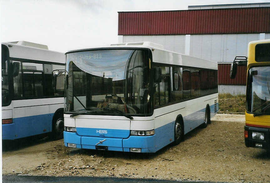 (090'632) - LVB Lenk - Volvo/Hess (ex RTB Altsttten Nr. 12) am 12. November 2006 in Safnern, BTR