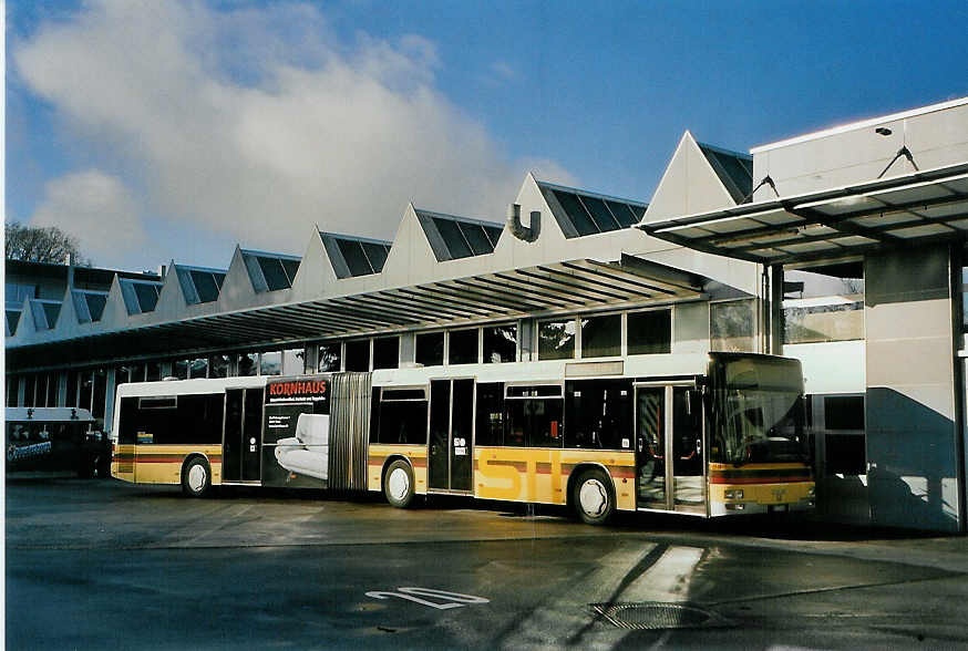 (090'935) - STI Thun - Nr. 89/BE 572'089 - MAN am 10. Dezember 2006 in Thun, Garage