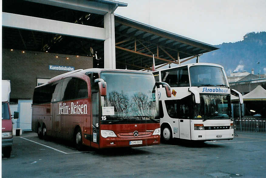 (091'134) - Aus Deutschland: Abel, Kln - Nr. 15/K-MA 5591 - Mercedes am 30. Dezember 2006 in Thun, Grabengut