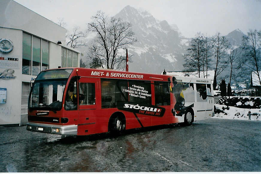 (091'205) - EAB Engelberg - OW 10'312 - Den Oudsten (ex STI Thun Nr. 8; ex TSG Blumenstein Nr. 8) am 1. Januar 2007 in Engelberg, Talstation Titlisbahnen