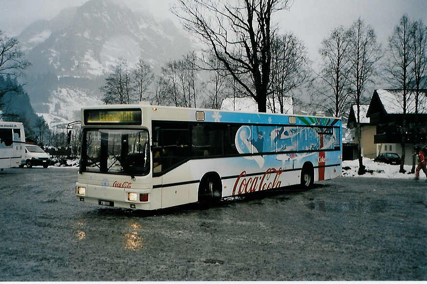 (091'210) - EAB Engelberg - OW 10'260 - MAN am 1. Januar 2007 in Engelberg, Talstation Titlisbahnen