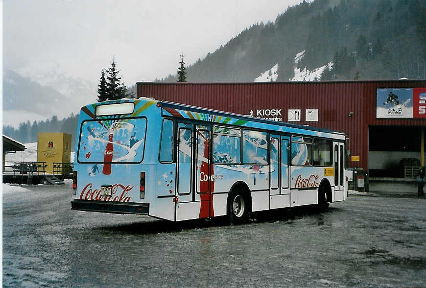 (091'215) - EAB Engelberg - OW 10'241 - Volvo/R&J (ex STI Thun Nr. 27; ex SAT Thun Nr. 27) am 1. Januar 2007 in Engelberg, Talstation Titlisbahnen