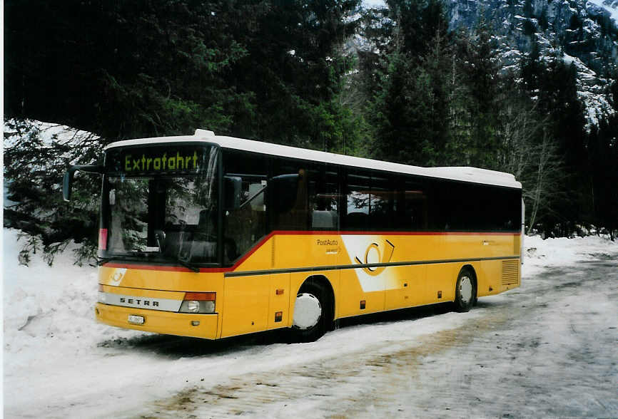 (091'522) - Spring, Schwenden - BE 26'671 - Setra am 7. Januar 2007 in Adelboden, Unter dem Birg