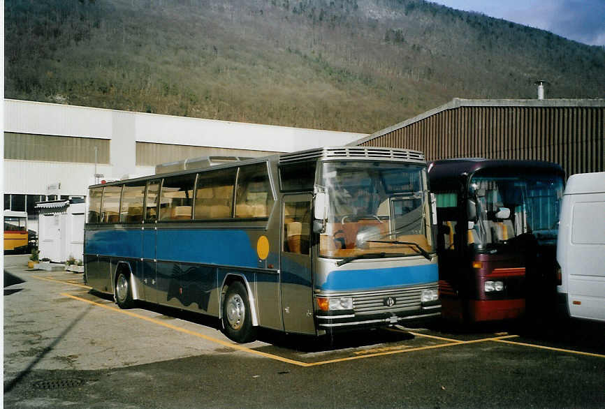 (091'703) - Rhytours, Kaiseraugst - Drgmller am 20. Januar 2007 in Biel, Rattinbus