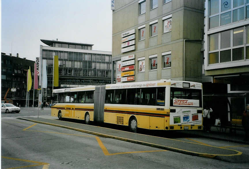 (091'720) - STI Thun - Nr. 63/BE 433'663 - Mercedes am 22. Januar 2007 beim Bahnhof Thun