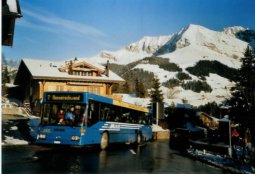 (091'806) - AFA Adelboden - Nr. 30/BE 26'703 - Mercedes (ex Nr. 3) am 28. Januar 2007 in Adelboden, Landstasse