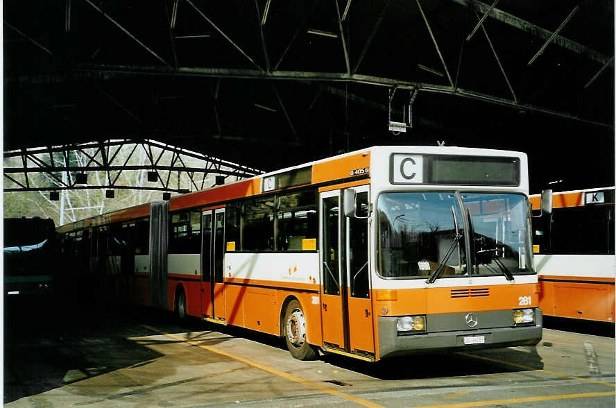 (092'834) - TPG Genve - Nr. 281/GE 96'283 - Mercedes am 17. Mrz 2007 in Genve, Dpt