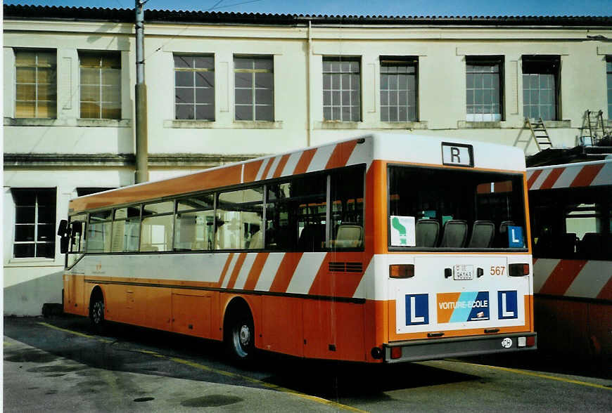 (092'911) - TPG Genve - Nr. 567/GE 96'163 - Mercedes am 17. Mrz 2007 in Genve, Dpt