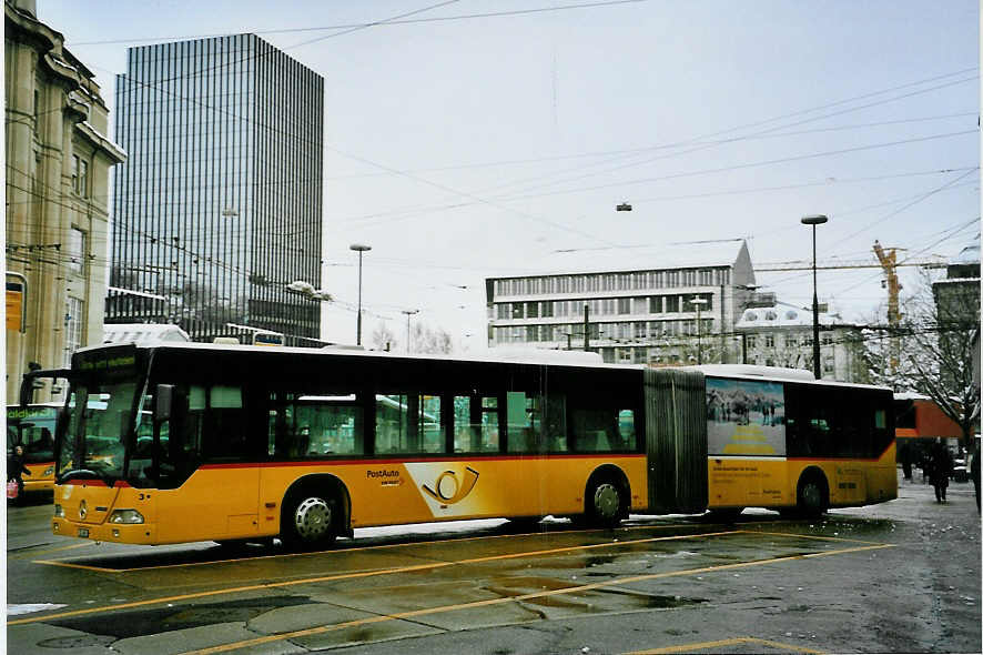 (093'115) - Cars Alpin Neff, Arbon - Nr. 3/TG 689 - Mercedes am 22. Mrz 2007 beim Bahnhof St. Gallen