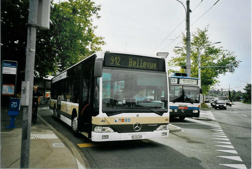 (094'617) - AZZK Zollikon - Nr. 46/ZH 161'346 - Mercedes am 26. Mai 2007 beim Bahnhof Zrich-Tiefenbrunnen