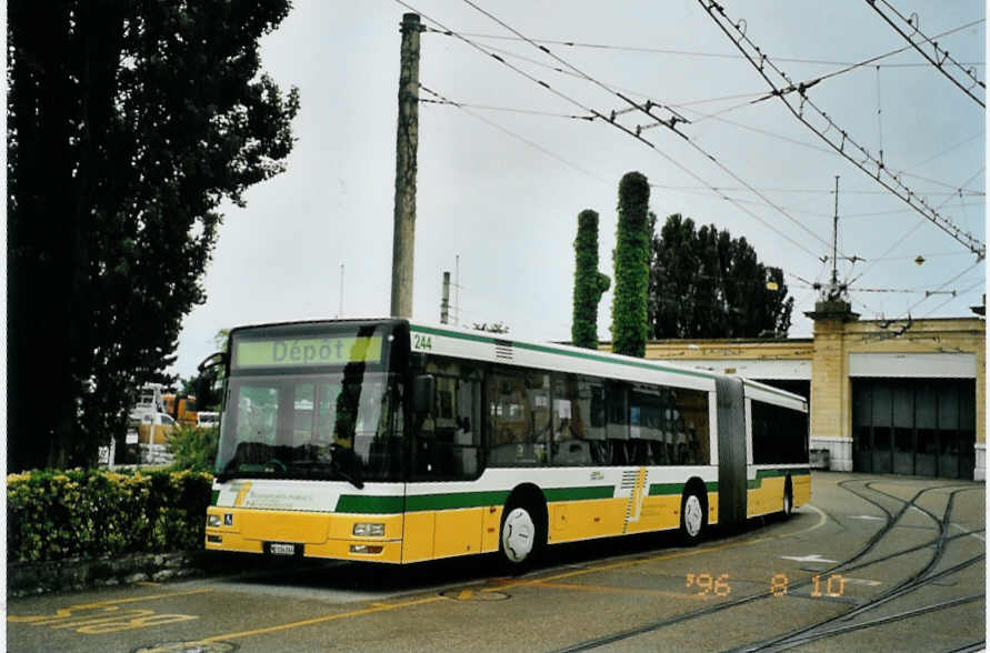 (094'733) - TN Neuchtel - Nr. 244/NE 114'244 - MAN am 27. Mai 2007 in Neuchtel, Dpt