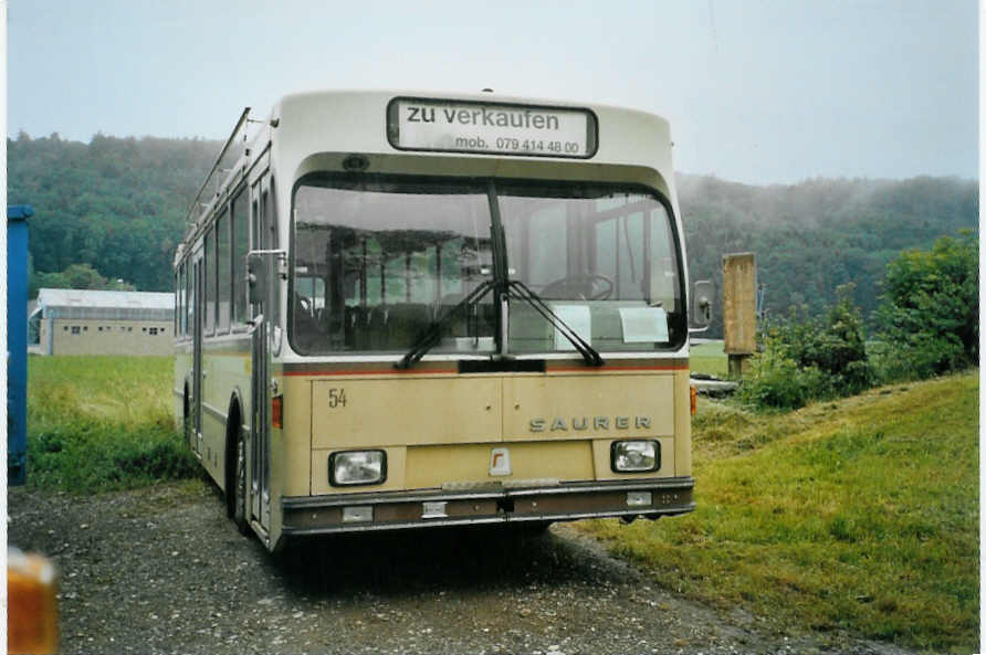 (094'932) - STI Thun - Nr. 54 - Saurer/R&J am 2. Juni 2007 in Thayngen, Saurertreffen