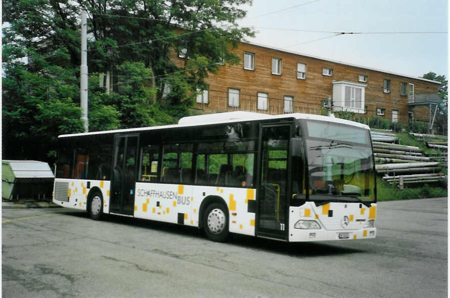 (095'124) - SB Schaffhausen - Nr. 11/SH 54'311 - Mercedes am 2. Juni 2007 in Schaffhausen, Depot VBSH