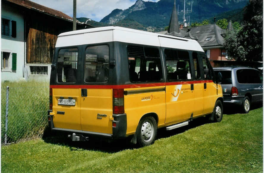 (095'623) - AVJ Lex Bioux - VD 501'732 - Fiat am 23. Juni 2007 in Aigle, Saurertreffen