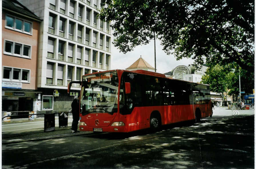 (096'011) - VAG Freiburg - Nr. 849/FR-SW 849 - Mercedes am 9. Juli 2007 in Freiburg, Siegesdenkmal