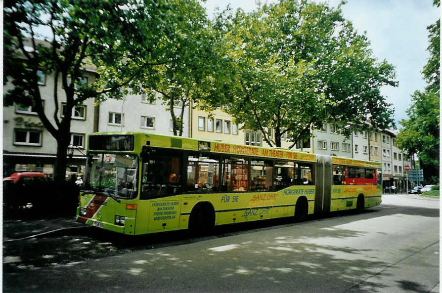 (096'013) - VAG Freiburg - Nr. 958/FR-SW 958 - Mercedes am 9. Juli 2007 in Freiburg, Siegesdenkmal