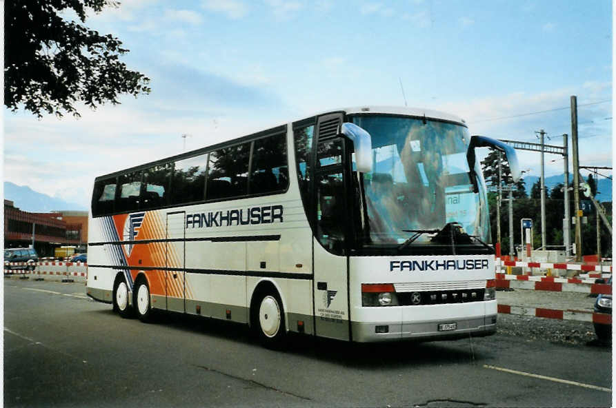 (096'922) - Fankhauser, Sigriswil - BE 375'492 - Setra am 28. Juli 2007 in Thun, CarTerminal