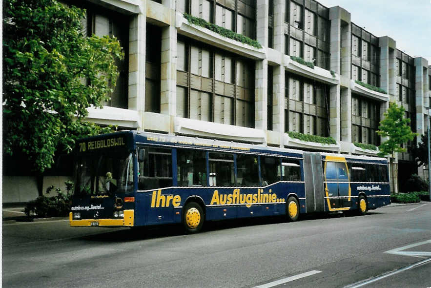 (096'927) - AAGL Liestal - Nr. 92/BL 7432 - Mercedes am 28. Juli 2007 in Basel, Aeschenplatz