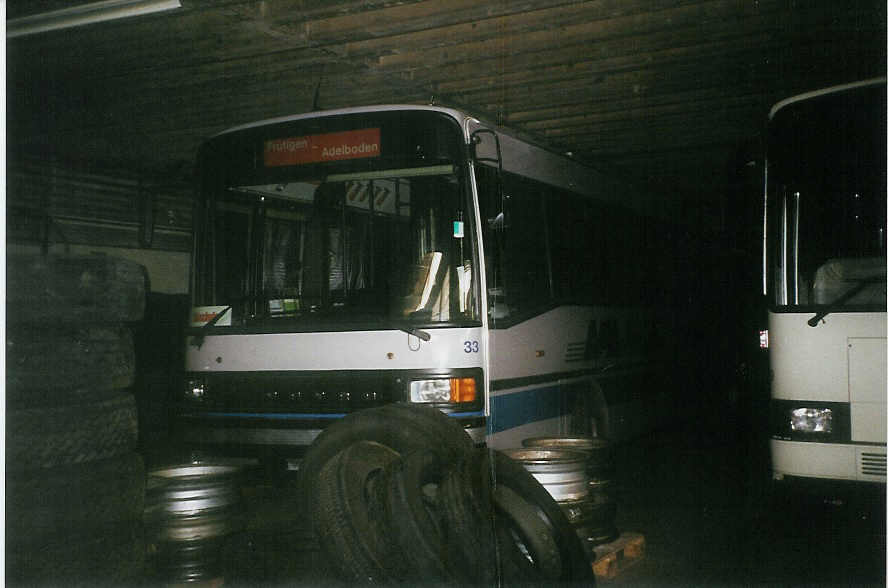 (096'932) - AFA Adelboden - Nr. 33 - Setra (ex Nr. 15; ex TPYG Yverdon Nr. 5) am 1. August 2007 im Autobahnhof Adelboden