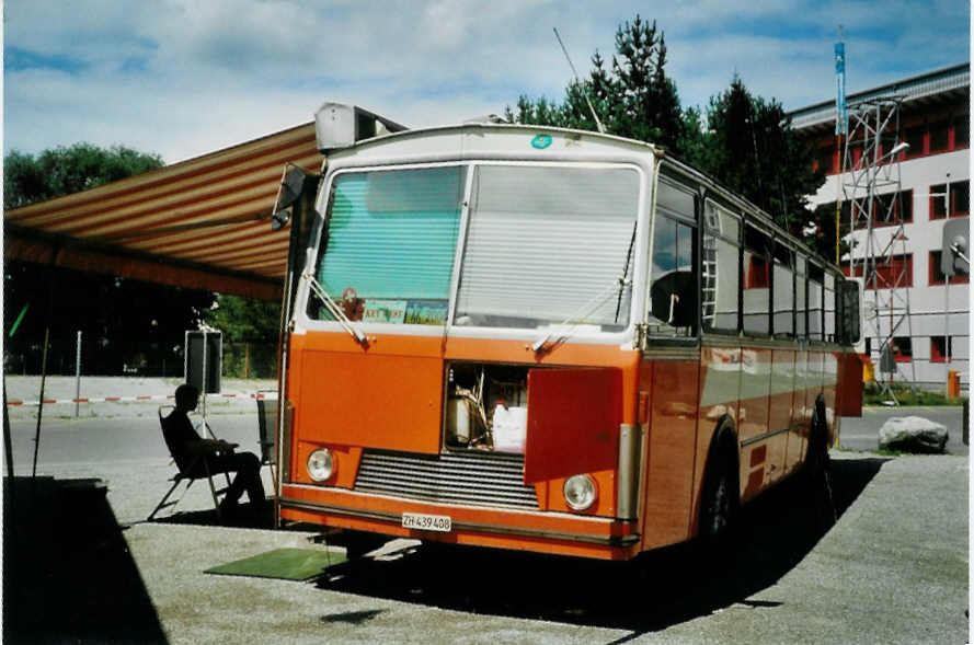 (097'314) - Aus der Schweiz: Kramer, Glattbrugg - ZH 439'408 - FBW/R&J (ex Nr. 5; ex BSF Hochdorf; ex Steiner, Meikirch) am 18. August 2007 in Schaan, Wohnbustreffen