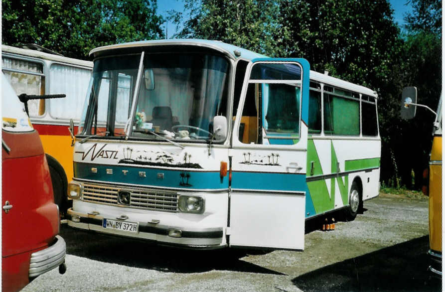 (097'335) - Aus Deutschland: Paulus, Korb - WN-BY 372H - Setra am 18. August 2007 in Schaan, Wohnbustreffen