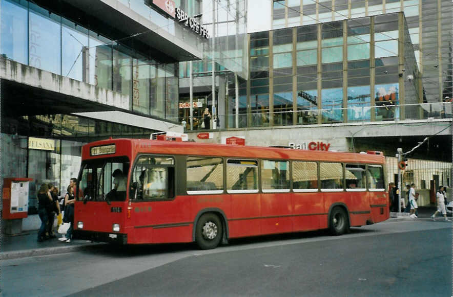 (097'616) - Bernmobil, Bern - Nr. 114/BE 366'114 - Volvo/R&J am 24. August 2007 beim Bahnhof Bern