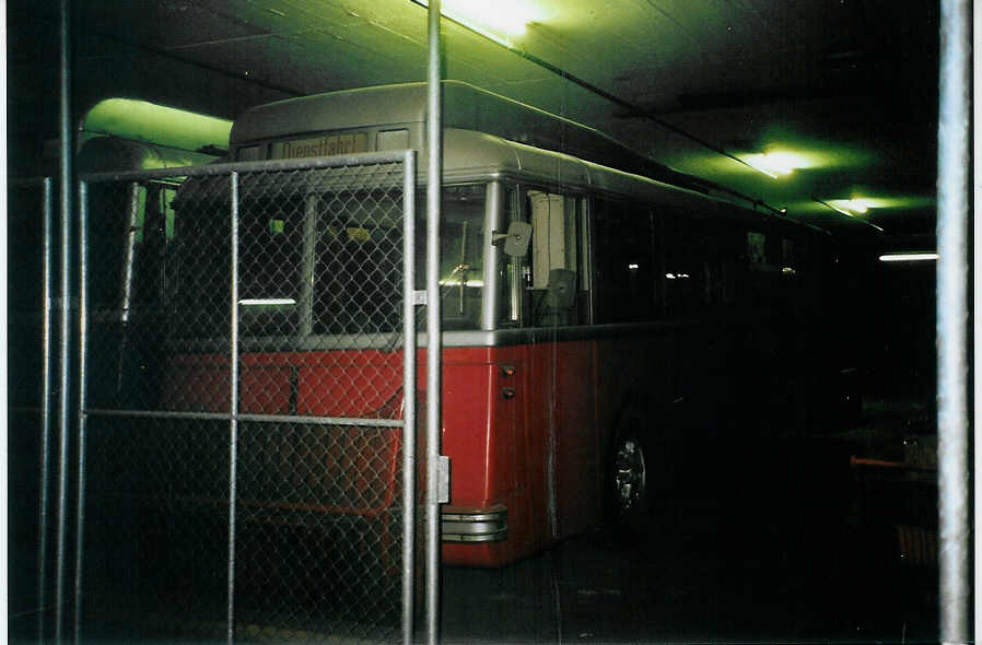 (098'632) - VW Winterthur - Nr. 22 - FBW/Saurer Trolleybus am 15. September 2007 in Winterthur, Depot Grzefeld