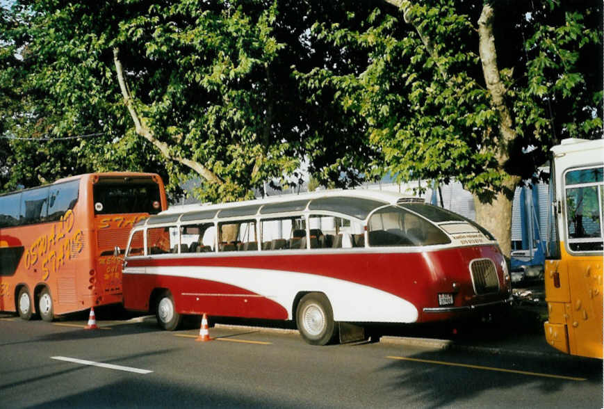 (098'732) - Klin, Mriken - SZ 37'900 - Saurer/Saurer (ex Groth, Dllikon; ex AVG Grindelwald; ex AWA Amden Nr. 2) am 22. September 2007 in Thun, Gwattstrasse