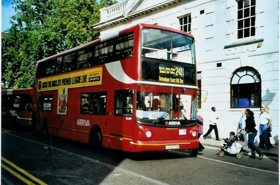 (099'104) - ARRIVA - Nr. DLA 109/T 309 FGN - DAF am 25. September 2007 in London, Hackney