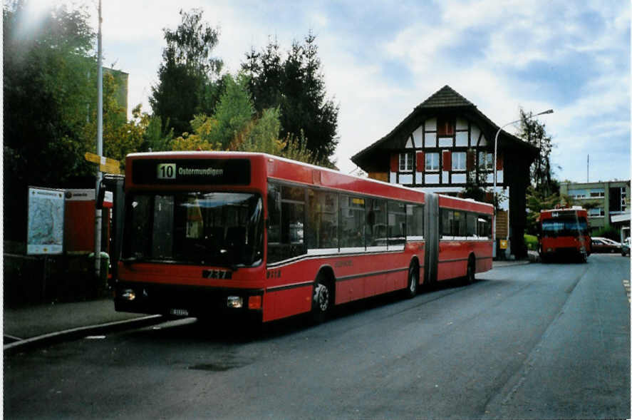 (099'522) - Bernmobil, Bern - Nr. 237/BE 513'237 - MAN am 30. September 2007 in Kniz, Schliern