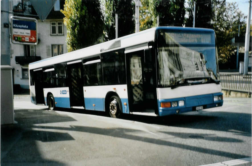 (100'121) - Gut, Binz - Nr. 7/ZH 652'107 - MAN am 5. Oktober 2007 in Zrich, Klusplatz