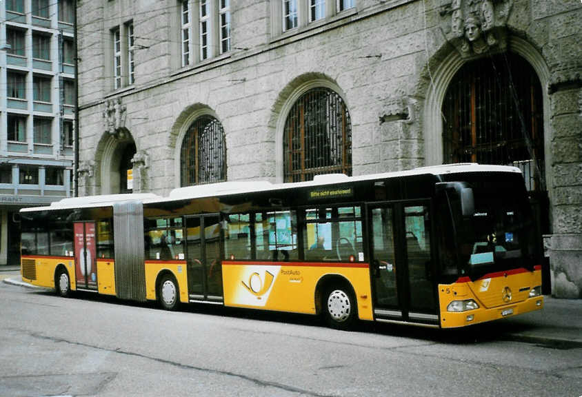 (100'321) - Cars Alpin Neff, Arbon - Nr. 5/TG 52'208 - Mercedes am 14. Oktober 2007 beim Bahnhof St. Gallen