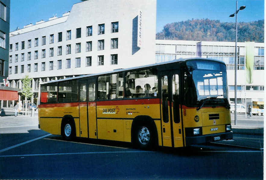 (100'721) - Moser, Teuffenthal - BE 142'017 - NAW/R&J (ex Burri, Teuffenthal) am 2. November 2007 beim Bahnhof Thun