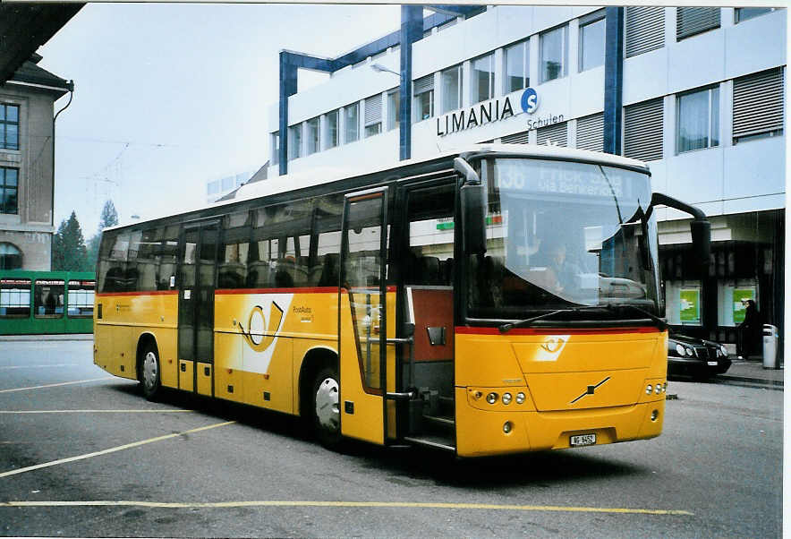 (100'811) - Brem, Wlflinswil - AG 6452 - Volvo am 3. November 2007 beim Bahnhof Aarau