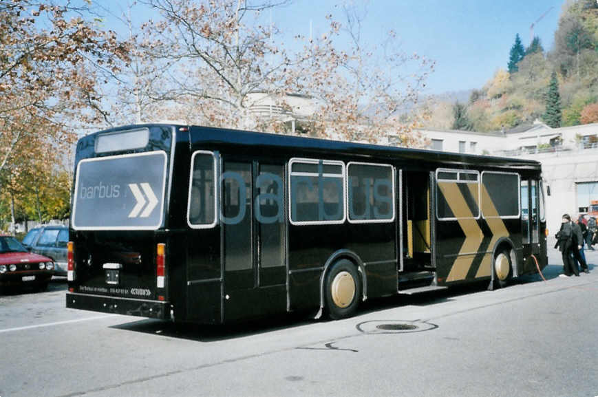 (100'923) - RVBW Wettingen - Volvo/R&J (ex STI Thun Nr. 36; ex SAT Thun Nr. 36) am 3. November 2007 in Wettingen, Garage